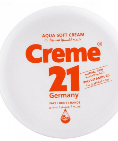 Creme 21 Aquasoft Normal Skin Cream with Pro-Vitamin B5