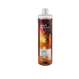 Avon Senses Sun Kissed Sunsets Shower Gel Oud & Ylang Ylang Scent with Natural Extracts - cruelty free
