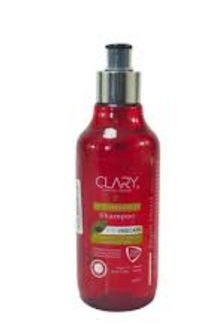 Clary Anti-Dandruff & Anti-Hair Fall Shampoo with Procapil, Sclarence & Tea Tree Oil - parabens free, sulfate free, mineral oils free