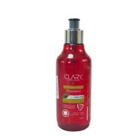 Clary Anti-Dandruff & Anti-Hair Fall Shampoo with Procapil, Sclarence & Tea Tree Oil - parabens free, sulfate free, mineral oils free