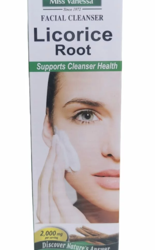 Miss Vanessa Moisturizing Facial Cleanser with Licorice Root - GMO free, alcohol free