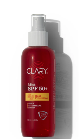 Clary UV Protection Leave-In Hair Mist with Procapil SPF 50+