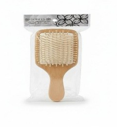 Bonita Beige Straightening Plastic & Wooden Hairbrush