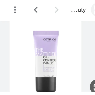 Catrice Cosmetics The Mattifier Oil Control Face Primer with Willow & Bark Extract - vegan, alcohol free, perfume free