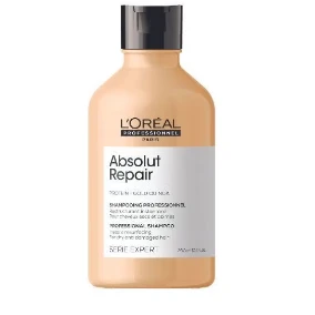 L'Oreal Professional Absolut Repair Shampoo with Protein & Gold Quinoa Extract for Dry & Damaged Hair