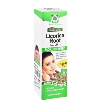 Pretty Cowry Brightening, Moisturizing & Anti-Dark Spot Facial Cleanser with Licorice Root Extract - GMO free, additive free