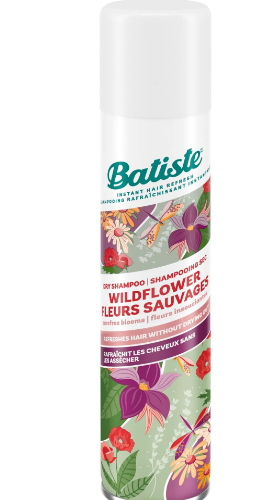 Batiste Refreshing Dry Shampoo Wildflower Scent - شامبو باتيست الجاف المنعش برائحة الزهور البرية