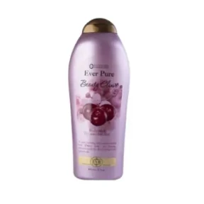 Ever Pure Beauty Elixir Hydrating Body Wash with Cherry for Sensitive Skin - sulfate free, parabens free, animal testing free