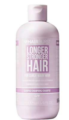 Hair Burst Shampoo with Cherry & Almond Extracts for Curly & Wavy Hair