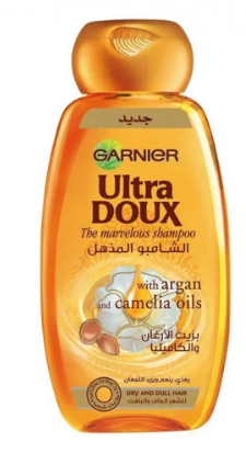 Garnier Ultra Doux The Marvelous Shampoo with Argan & Camellia Oil for Dry & Dull Hair