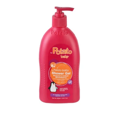 Be Potato Baby Moisturizing Shower Gel Strawberry Scent - parabens free, phthalates free, sulfates free