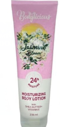 Bodylicious Jasmine Bloom Non-Greasy 24H Moisturizing Lotion with Shea Butter & Vitamin E