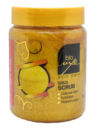 Bio Luxe Exfoliating & Smoothing Gold Body Scrub for All Skin Types