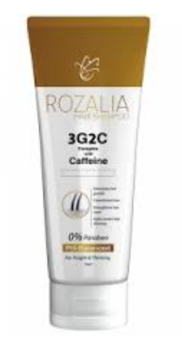 Bluebell Rozalia Anti-Hair Loss Shampoo with Caffeine & Peptide Complex