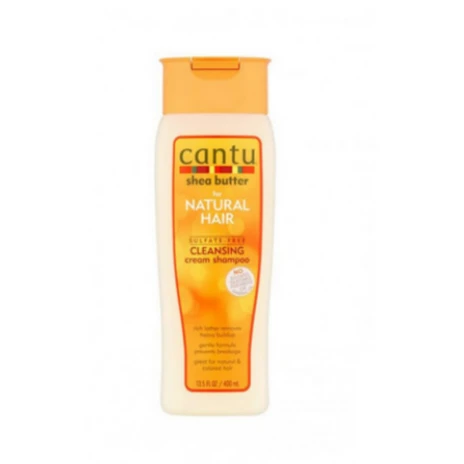 Cantu Cleansing Cream Shampoo with Shea Butter for Wavy, Coily & Curly Hair - sulfates free, parabens free, mineral oil free