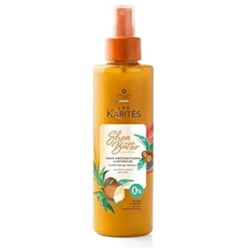 Les Karites Moisturizing & Detangling Leave-On Conditioner with Shea Butter - silicone free, parabens free