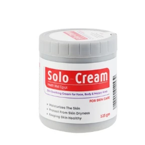 Solo Skin Soothing, Moisturizing & Protecting Cream for Face, Body & Nappy Area