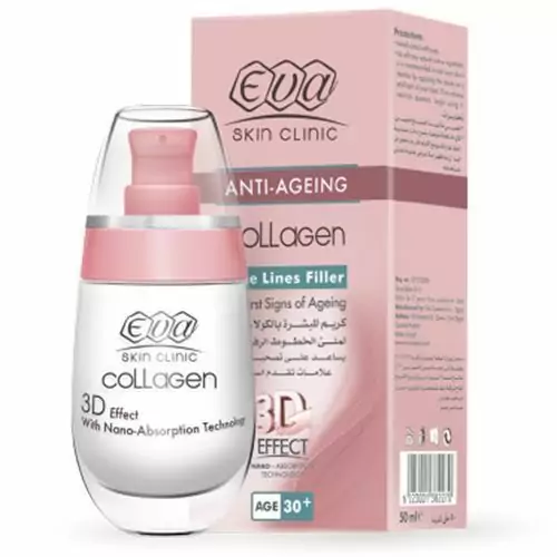 Eva Skin Clinic Anti-Aging Collagen Fine Lines Filter for First Signs of Aging Age 30+