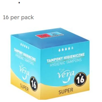 Vera Super Hygienic Tampons