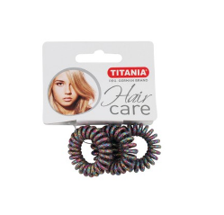 Titania Hair Care Multicolor Spiral Ties