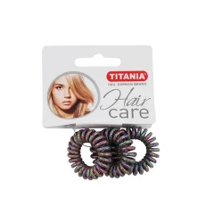 Titania Hair Care Multicolor Spiral Ties