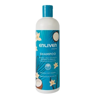 Enliven Hair Shampoo with Coconut & Vanilla Extracts - cruelty free
