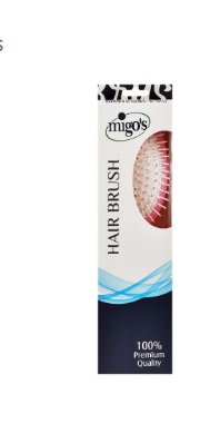 Migo's Yellow Hairbrush