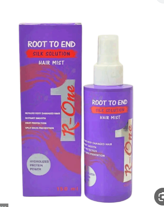 Root To End R-One Silk Solution Repairing, Smoothing & Anti-Split Ends Hair Mist with Hydrolyzed Protein Powder