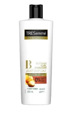 TRESemmé Botanix Curl Hydration Hair Conditioner with Shea Butter & Hibiscus (20% Off) - parabens free, dye free