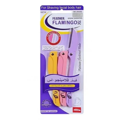Feather Flamingo S Assorted Face Shavers
