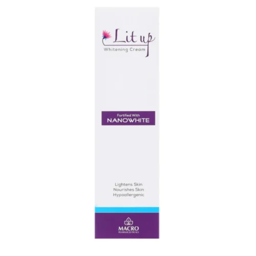 Lit Up Hypoallergenic Whitening, Lightening & Nourishing Face Cream with Nanowhite