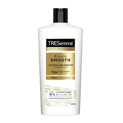 TRESemmé Smooth & Straight Anti-Frizz Conditioner with Argan Oil & Keratin Protein for Colored & Keratin Treated Hair (20% Off)