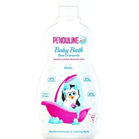 Penduline Kids Shampoo & Shower Gel with Blue Chamomile - alcohol free, silicone free, sulfate free