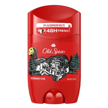 Old Spice Wolfthorn 48H Freshening Deodorant Stick Wild Citrus Scent - alumium salts free