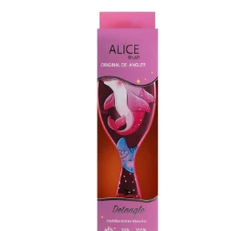Alice Original Pink Detangling Hairbrush with Intelliflex Bristles