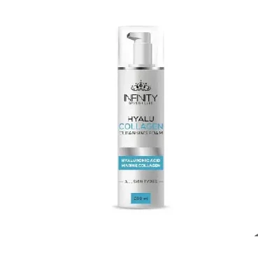 Infinity Facial Foam Cleanser with Hyaluronic Acid & Collagen for All Skin Types