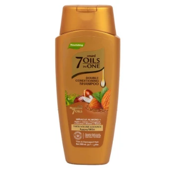 Emami 7 Oils in One Nourishing, Repairing & Anti-Split Ends Conditioner with Miracle Almond, Argan & Jojoba for Thin & Damaged Hair - parabens free, phthalate free, cruelty free