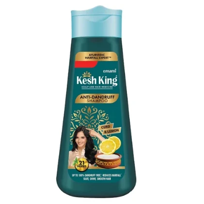 Kesh King Anti-Dandruff Shampoo with Curd & 21 Herbs