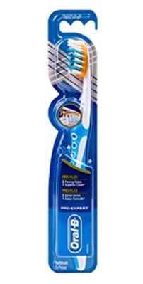 Oral-B Pro-Flex Pink & White Medium Toothbrush