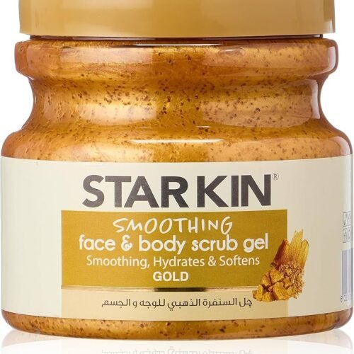 Starkin Smoothing, Hydrating & Softening Gold Face & Body Scrub Gel