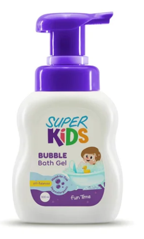 Super Kids Hypoallergenic Bath Gel - sulfate free, parabens free, phthalate free