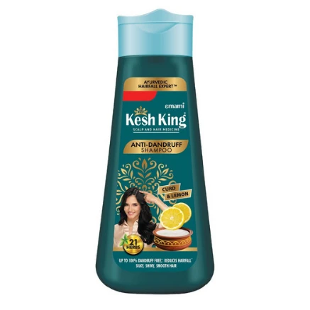 Kesh King Anti-Dandruff Shampoo with Crud & 21 Ayurvedic Herbs