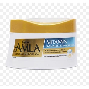 Dabur Amla Moisturizing Styling Hair Cream with Vitamin for Dry & Undernourished Hair