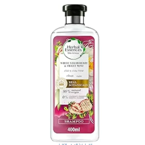 Herbal Essences Bio Renew White Strawberry & Sweet Mint Shampoo - paraffin free, parabens free, colorants free