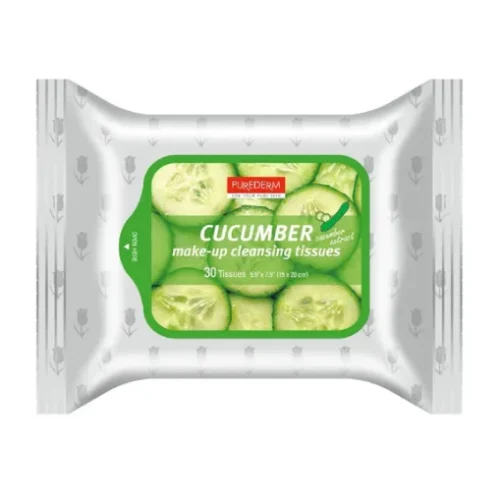 Purederm Make-up Cleansing Wipes with Cucumber Extract