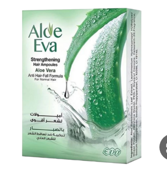Aloe Eva Strengthening Hair Ampoules with Aloe Vera for Normal Hair