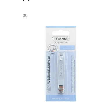 Titania Silver Nail Clipper
