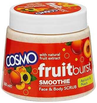 Cosmo Fruitburst Apricot & Peach Smoothie Face & Body Scrub