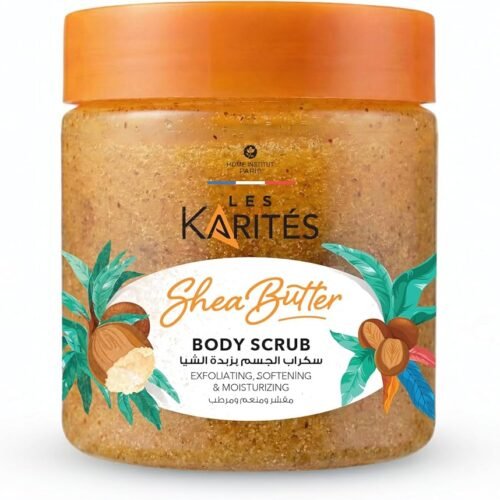 Les Karites Exfoliating, Softening & Moisturizing Body Scrub with Shea Butter - parabens free