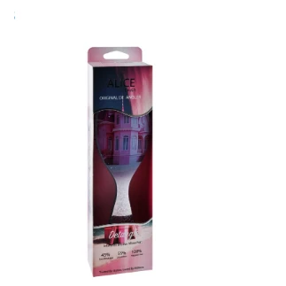 Alice Pink House Print Original Detangling Hairbrush